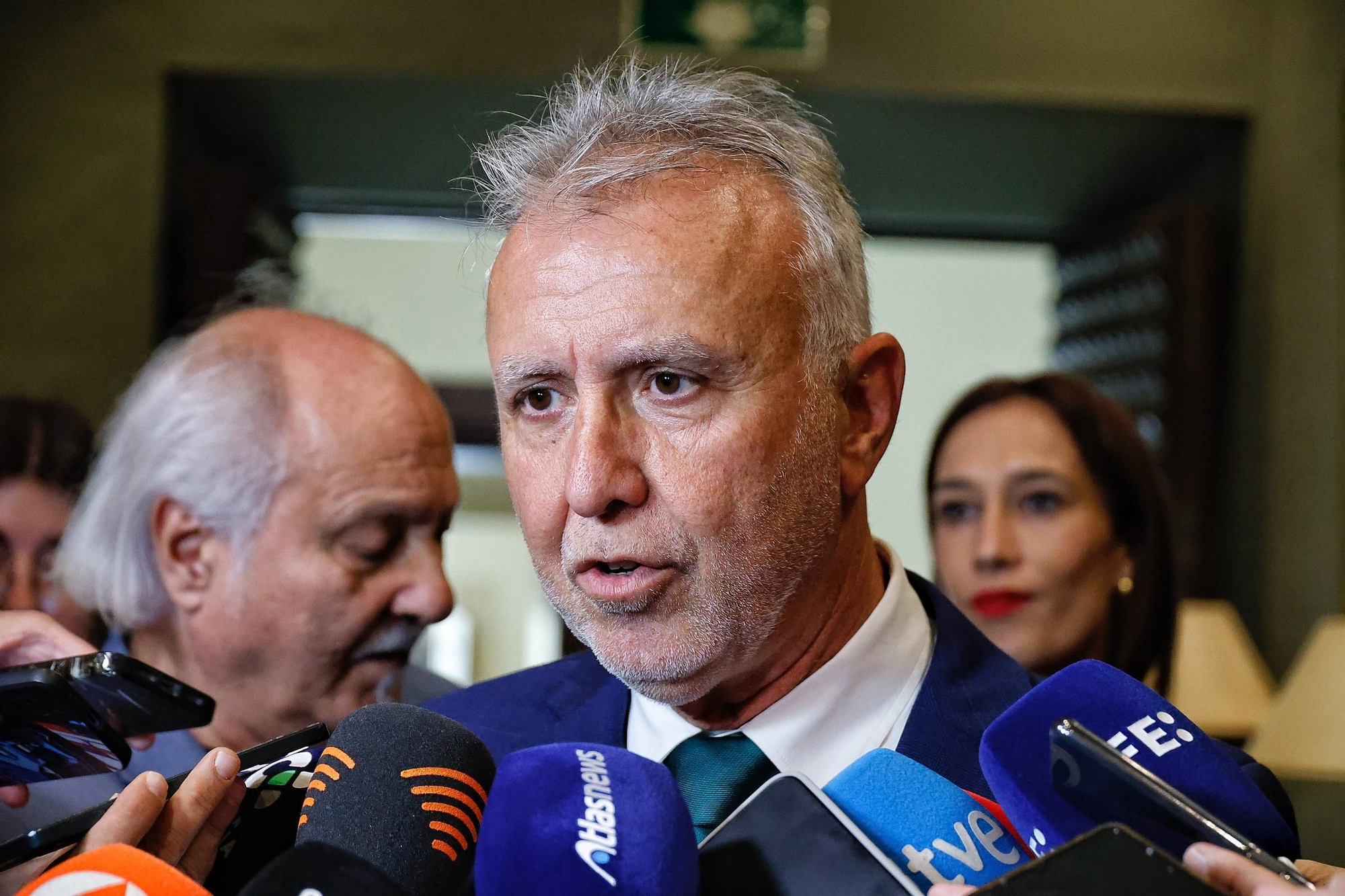 Comparecencia de Ángel Víctor Torres en el Parlamento de Canarias