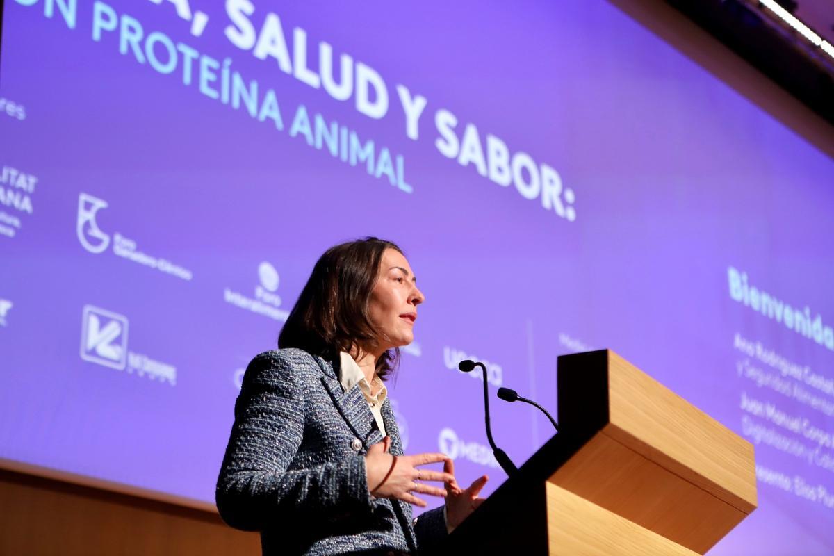 Intervención de la secretaria general de Recursos Agrarios, Ana Rodríguez.