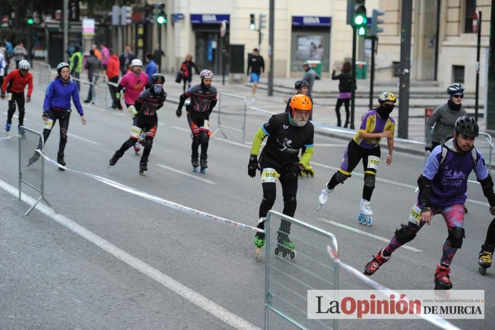 Murcia Maratón. Salida patinadores