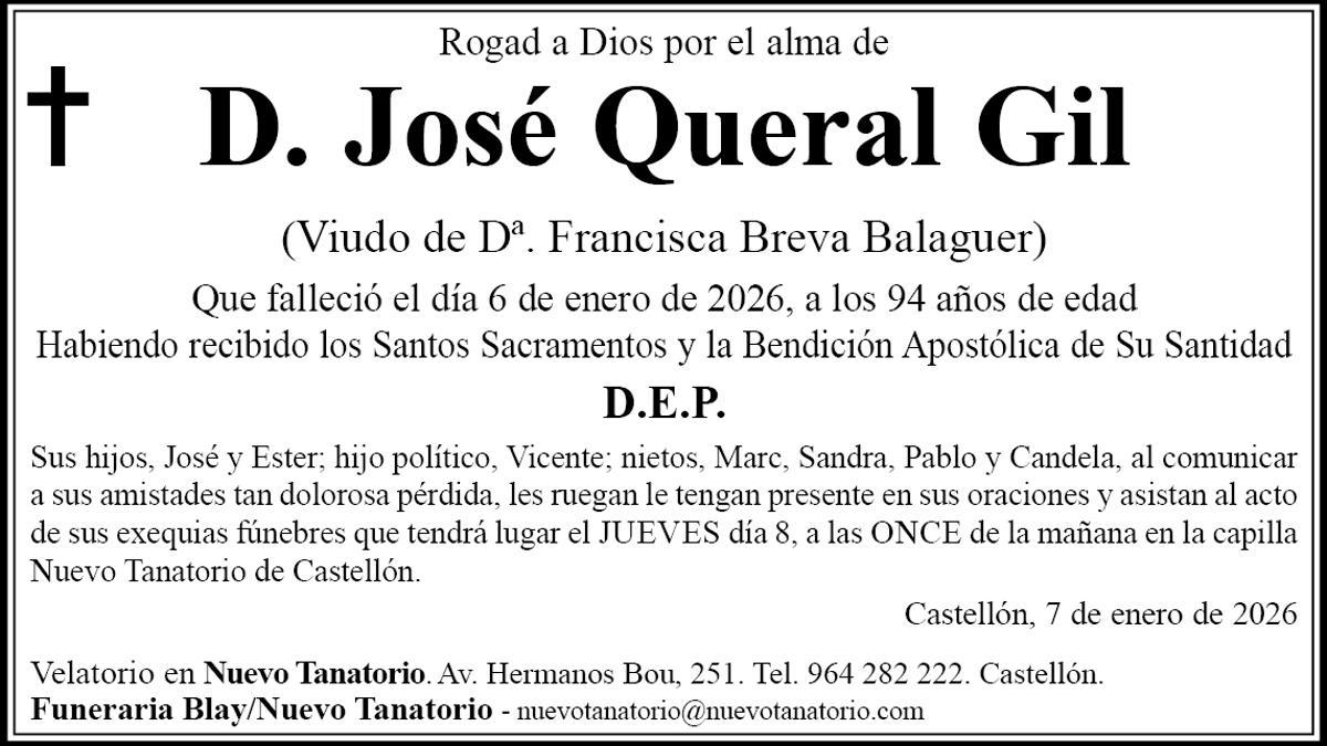 D. José Queral Gil