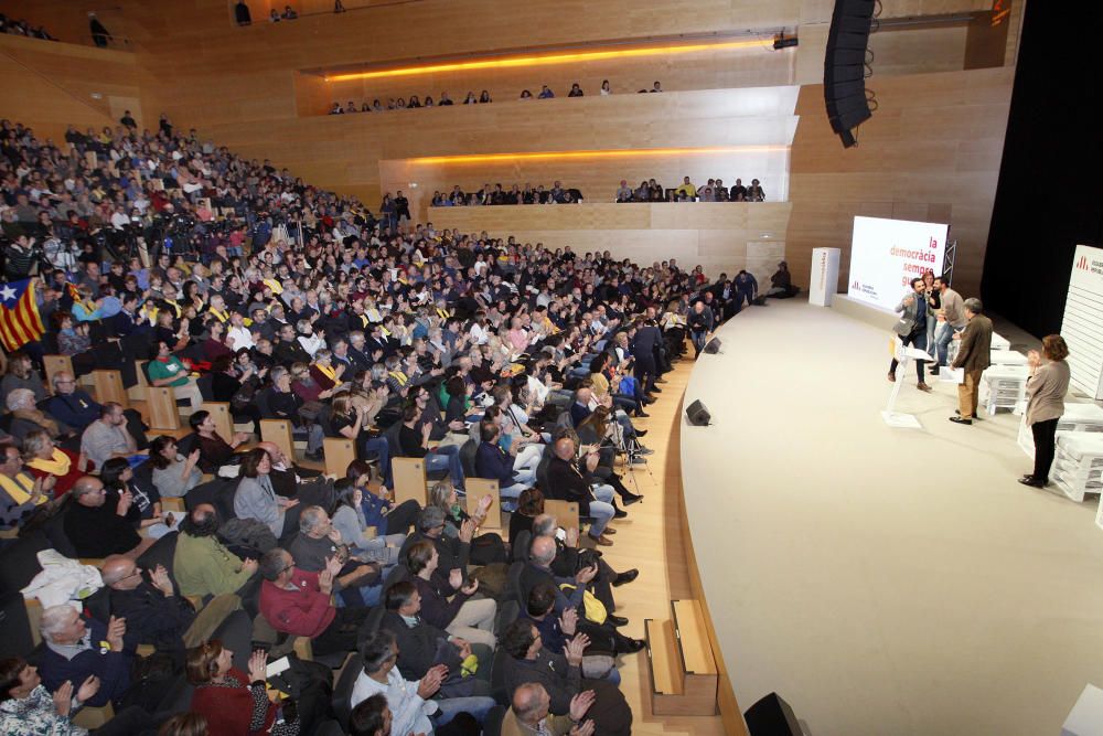 Acte central de la campanya electoral d'ERC a Girona