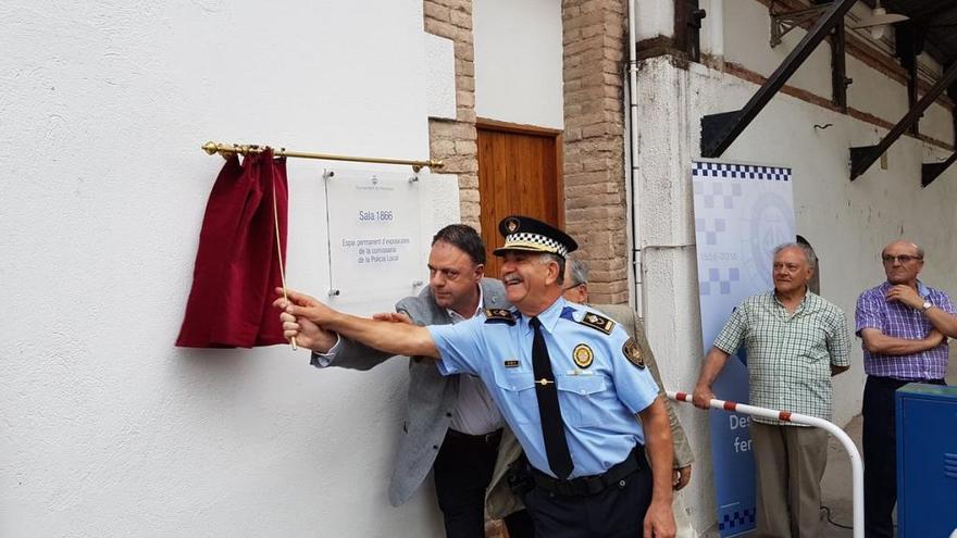 L&#039;alcalde de Manresa, Valentí Junyent, i el cap de la Policia Local, Jordi  Mora, en una imatge d&#039;arxiu