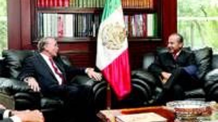 Fainé se reúne con el presidente de México