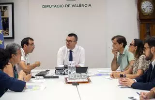 La diputación se reúne con el Ayuntamiento de Alzira para estudiar un nuevo acceso al Hospital de la Ribera