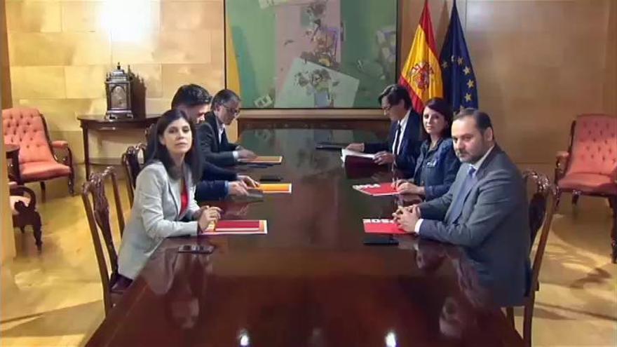 Nueva reunión entre PSOE y ERC