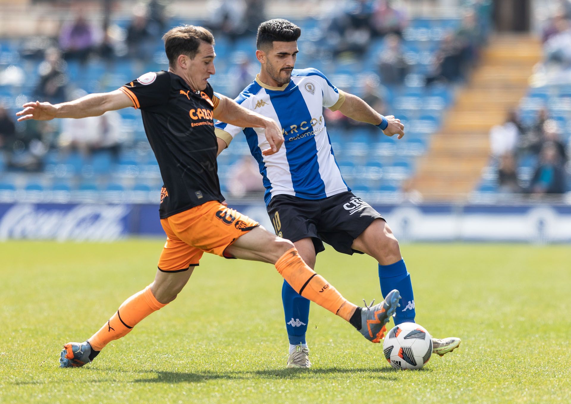 Derrota del Hércules ante el Valencia Mestalla