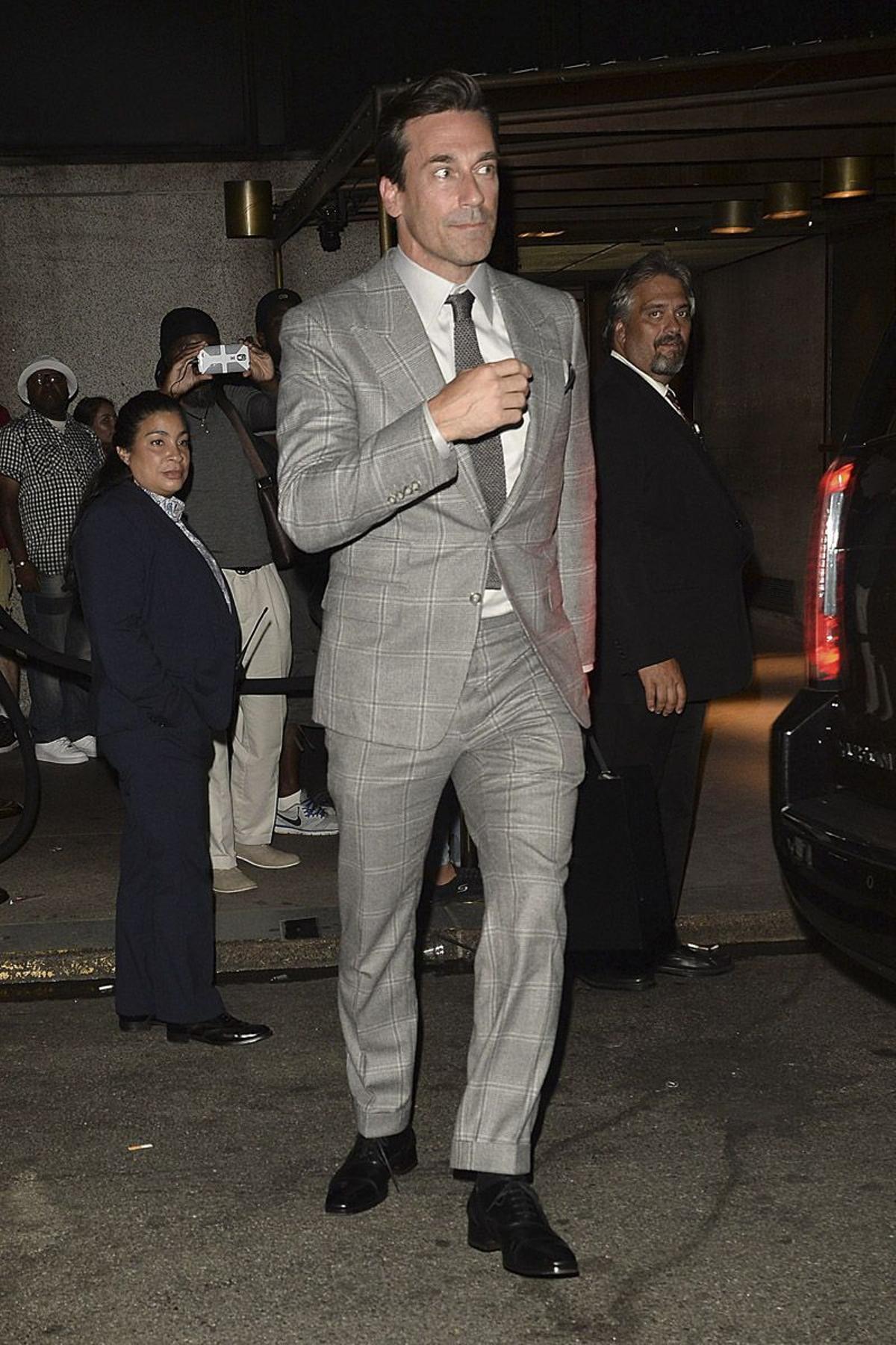 John Hamm en el desfile de Tom Ford en Nueva York