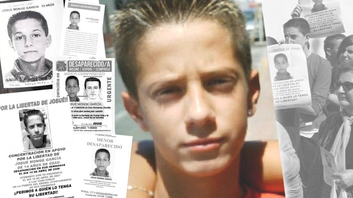 Josué desapareció el 10 de abril de 2006, trece días después lo haría su padre.