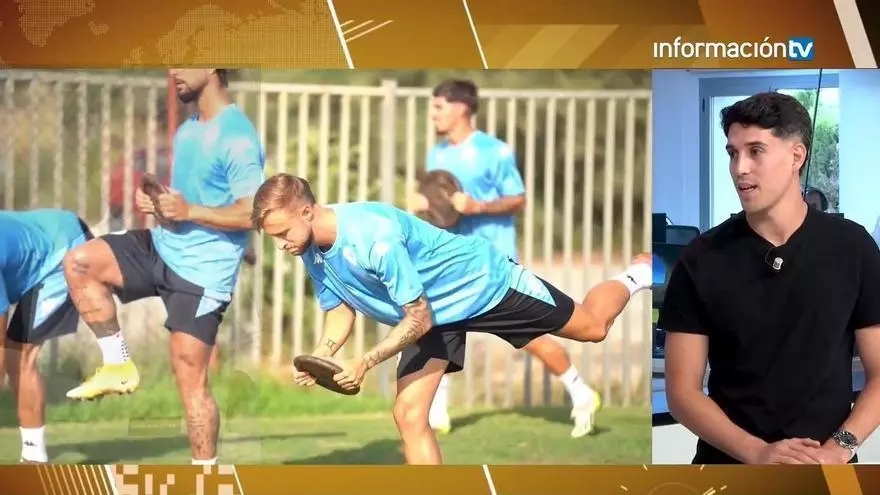 Roger Colomina: "Mi ilusión es acabar la temporada con el Hércules en Luceros"