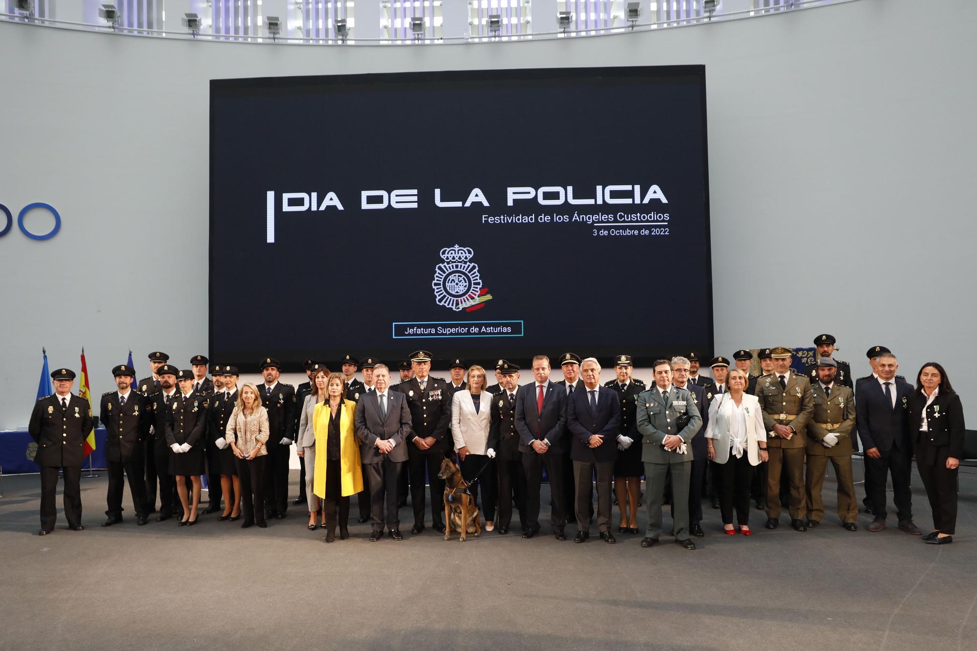 En imágenes: así fue la celebración de los Ángeles Custodios en Oviedo