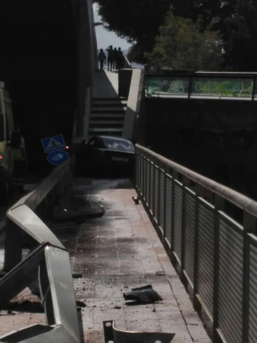 Accidente de tráfico en Barranco de Santos