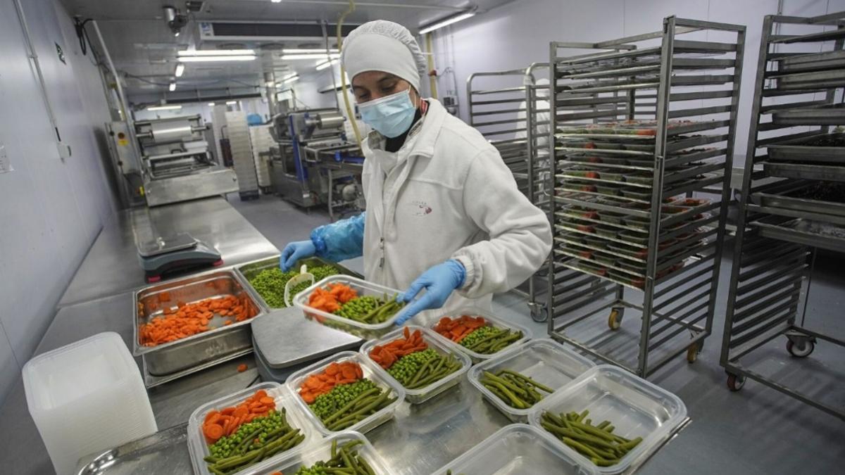Instalaciones de la empresa de platos preparados Jotri, en la localidad de Juià, en Girona.
