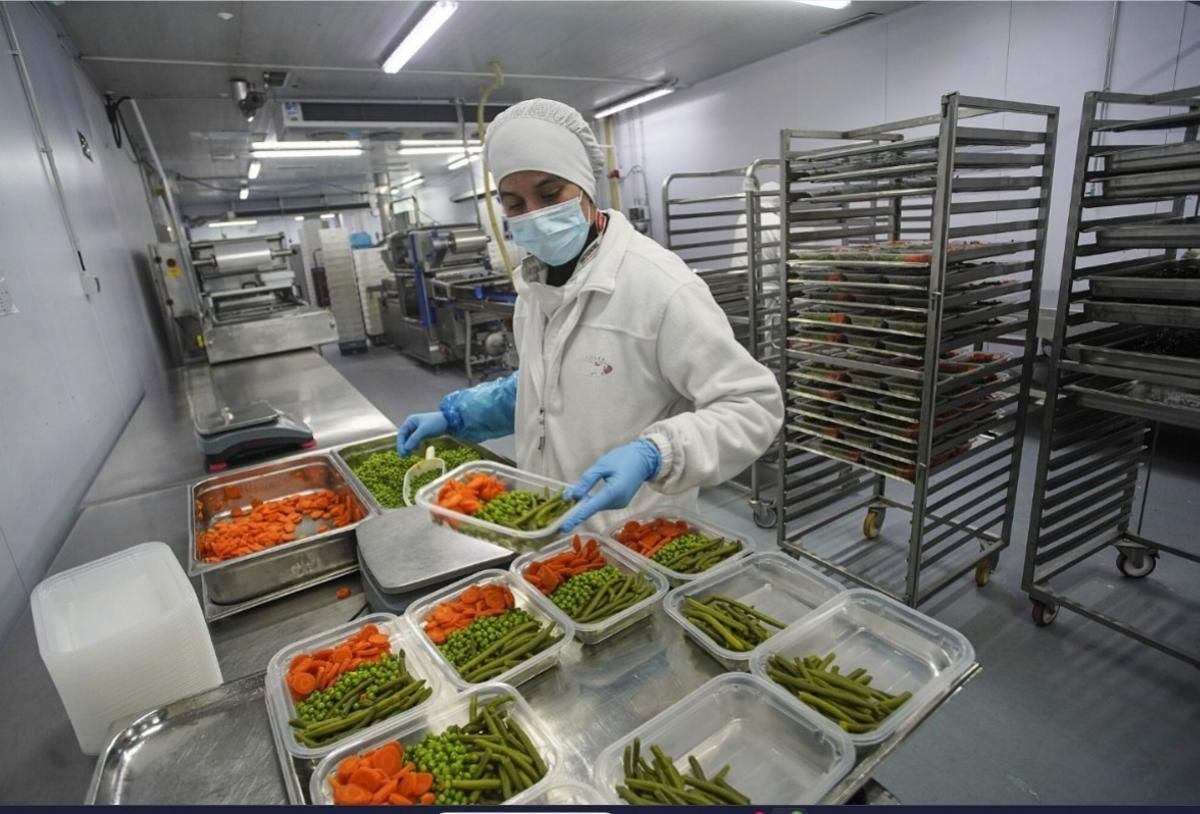 Instalaciones de la empresa de platos preparados Jotri, en la localidad de Juià, en Girona.