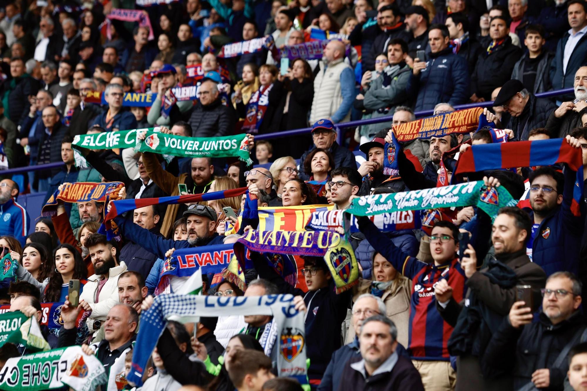 Levante UD - Elche CF en imágenes