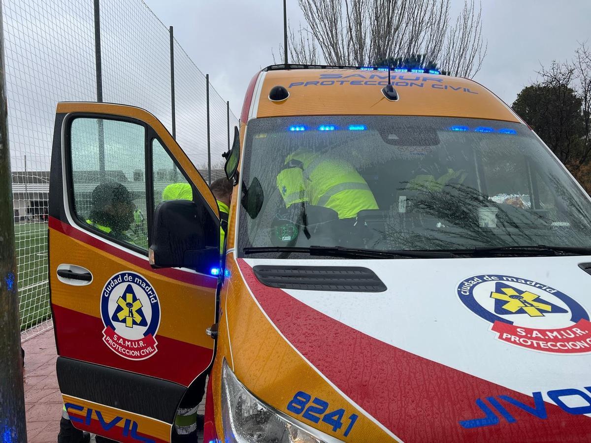Ambulancia del Samur-Protección Civil