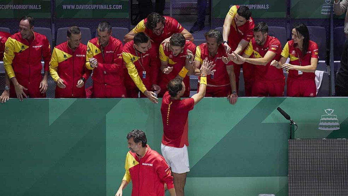 Nadal fue determinante en los cuartos ante Argentina