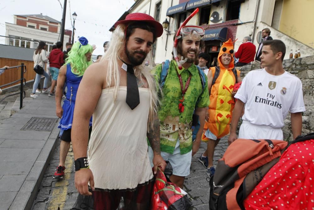 Cucaña en las fiestas de Cimadevilla