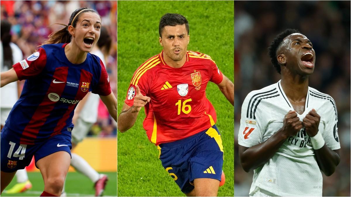 Aitana Bonmatí, Rodri Hernández y Vinicius Jr, nombres propios de la gala Balón de Oro 2024