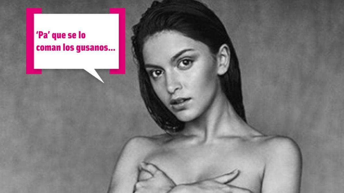 Lucía Rivera se desnuda