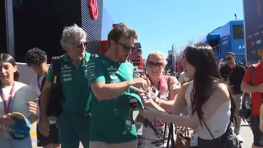 Alonso: “No sé si volveremos a correr aquí, así que intentaremos dar espectáculo en la primera vuelta”