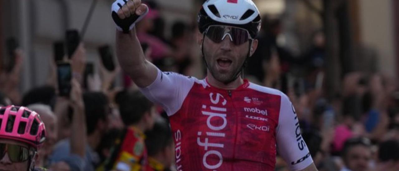 El francés Ben Thomas se impone en la escapada de la jornada del Giro