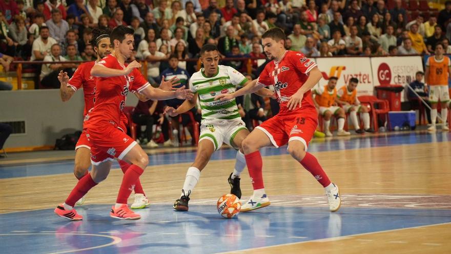 El Córdoba Futsal solo puede mirar hacia arriba en Primera