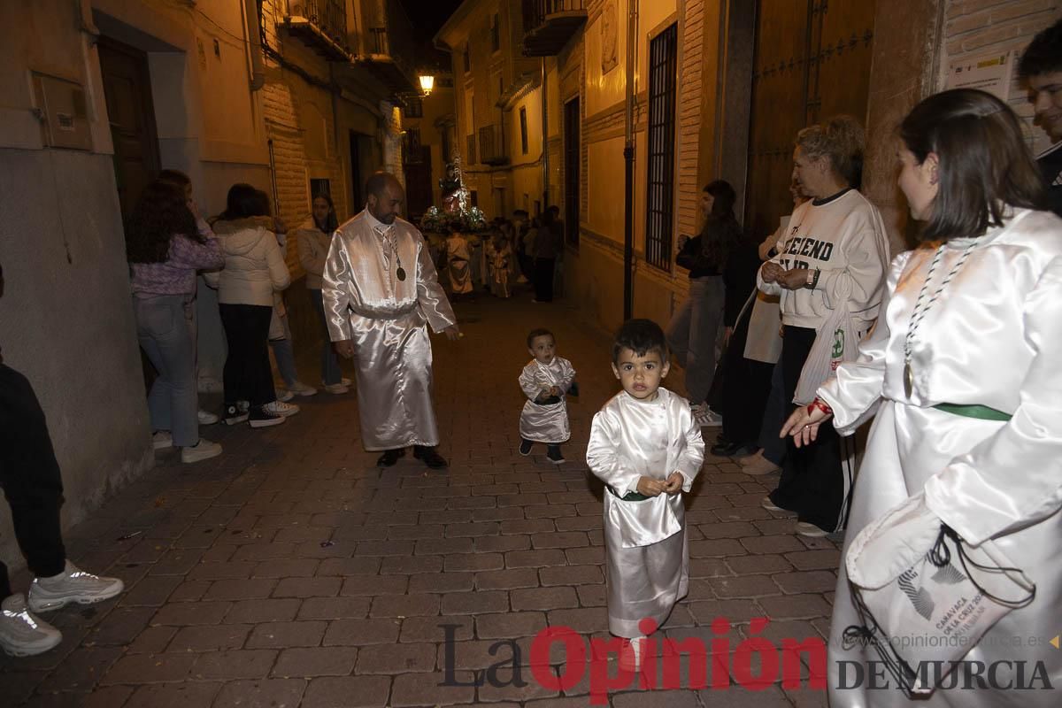 Los niños toman las calles de Caravaca en la procesión de Lunes Santo