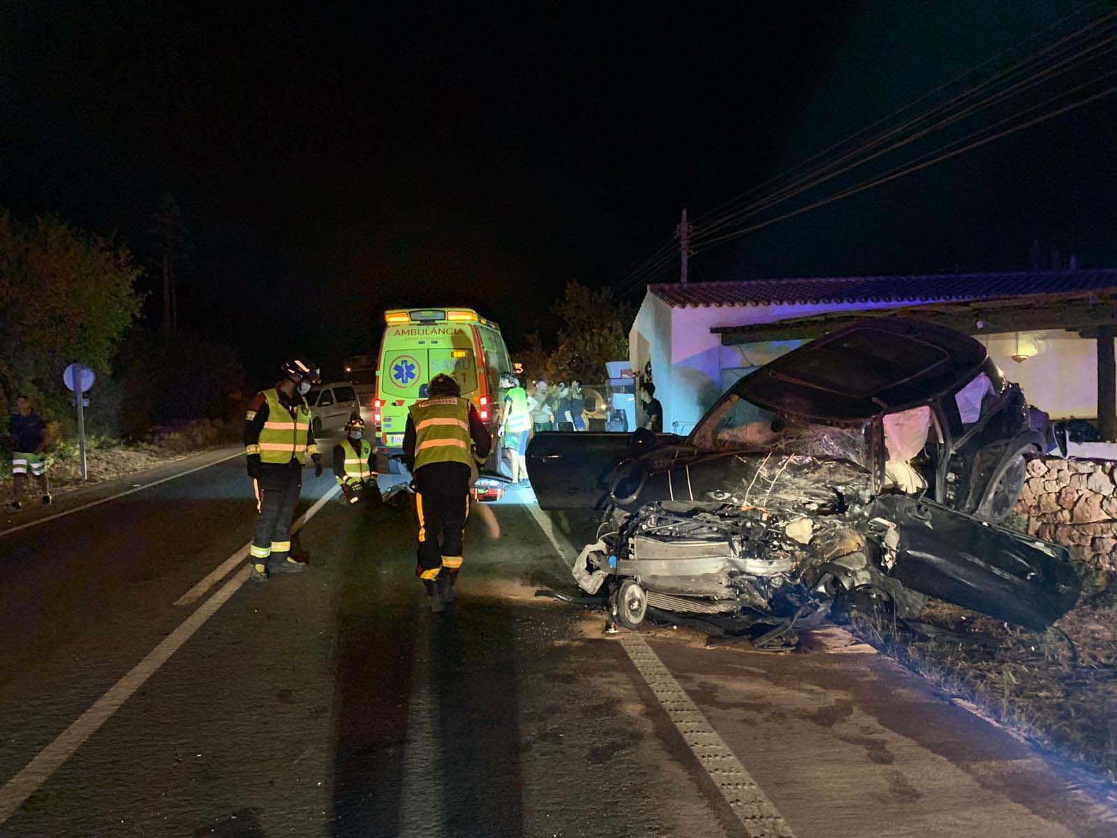 Accidente de tráfico en Formentera