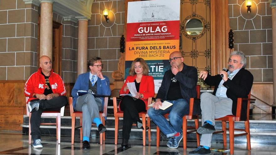 La música y la literatura toman el Teatro Pérez Galdós