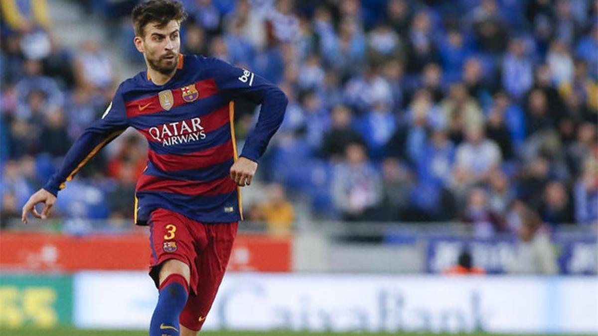 Piqué no estará ante Las Palmas