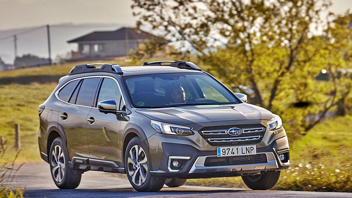 El nuevo Subaru Outback está diseñado para resistir impactos en las pruebas con Barrera Frontal Móvil.