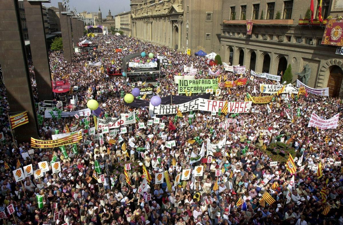 En imágenes | Los 40 años del PAR, que desaparece por primera vez de las Cortes de Aragón