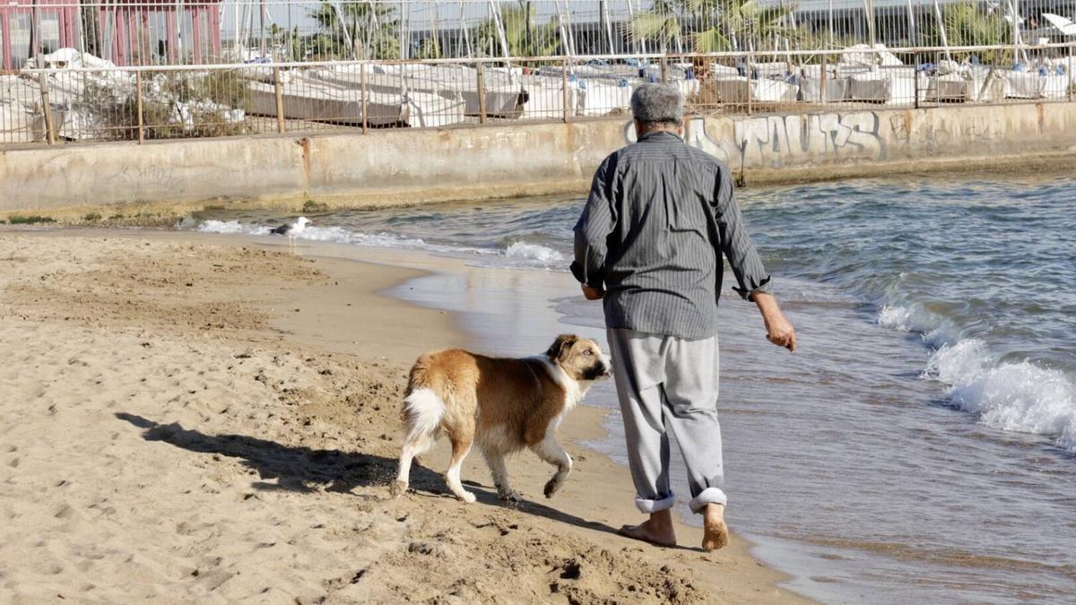 Barceloneses acuden a la playa por las altas temperaturas de noviembre