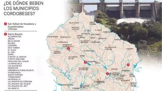 Mapa del agua de Córdoba: ¿De dónde es el agua que bebemos?
