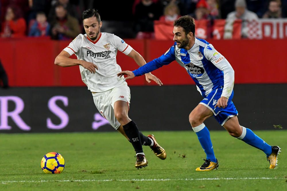 El Dépor cae 2-0 en Sevilla