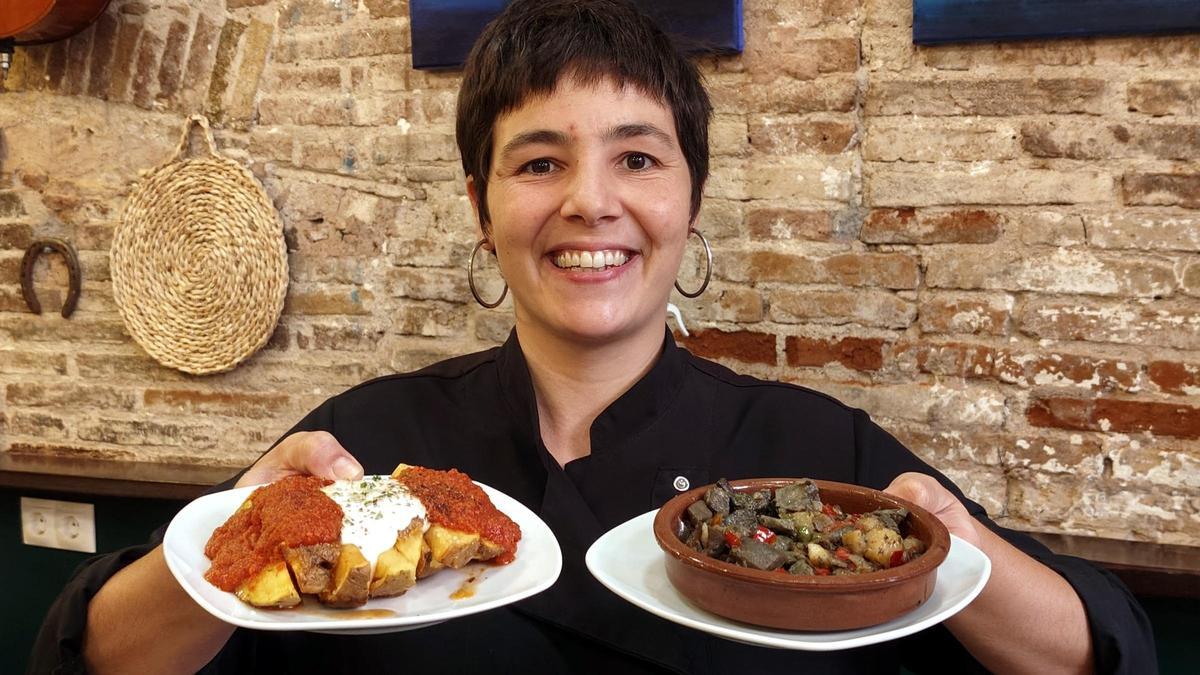 Lucía Martínez en Magatzem de Ses Illes.