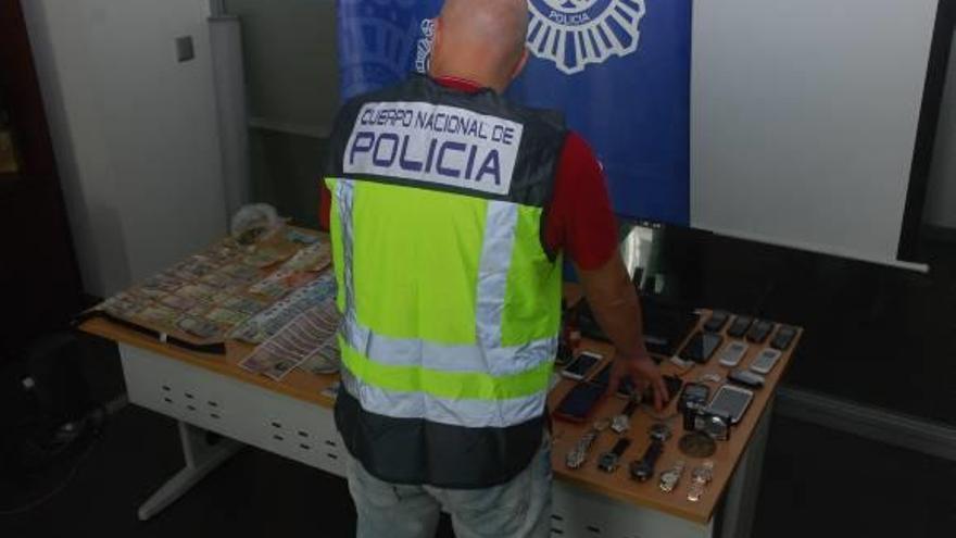 Cae una banda a la que se atribuyen robos en Alicante, Elche,  Dénia, Xàbia y Almería