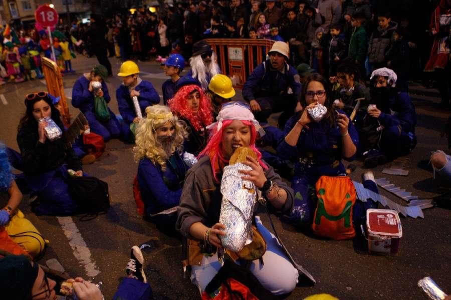 Carnaval Zamora 2017: Desfile de domingo en Zamora