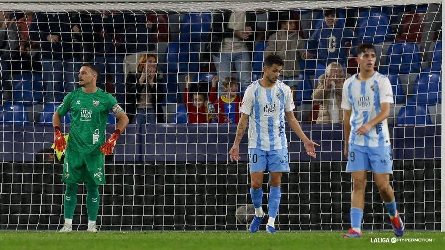 Demasiado castigo para otro buen Málaga CF en Levante (4-2)