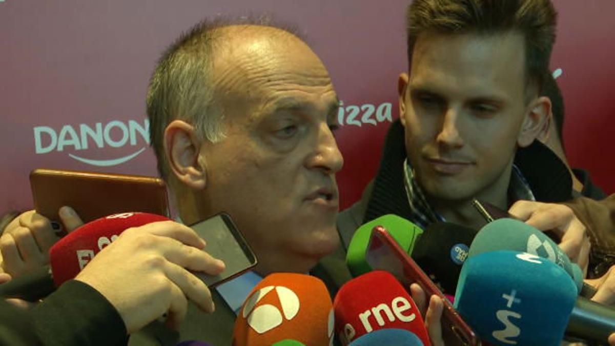 Javier Tebas sobre El Clásico: "Está marcado el día 18, no vamos a pedir ninguna medida"