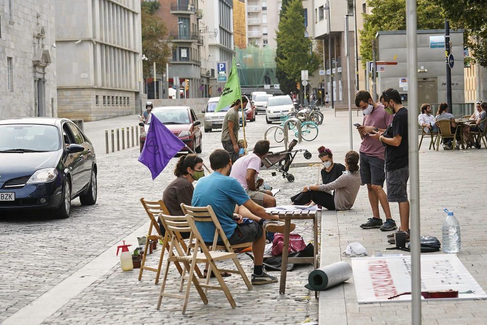 Ocupació d'aparcaments a Girona