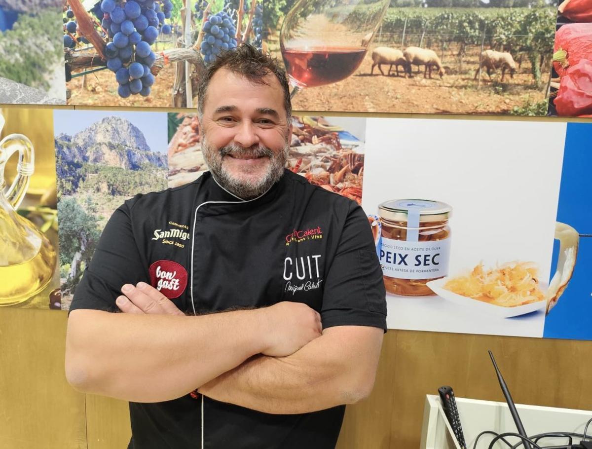 El chef Miquel Calent. | J.M.L.R.