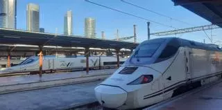 El primer tren directo entre Vigo y Madrid llegará al mediodía por las obras en Chamartín