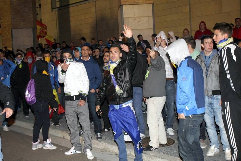 Fotogalería: El descenso a Segunda del Real Zaragoza