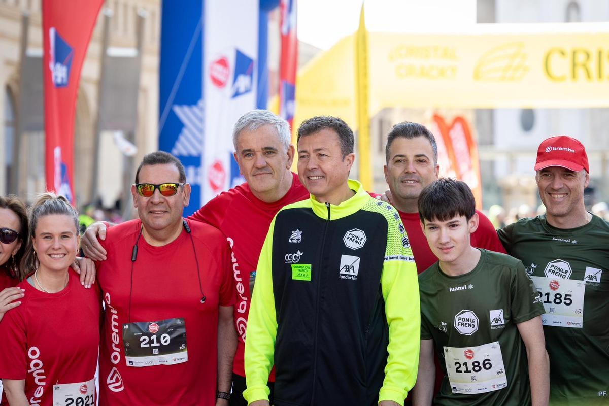 En imágenes | La Carrera Ponle Freno llena las calles del centro de Zaragoza