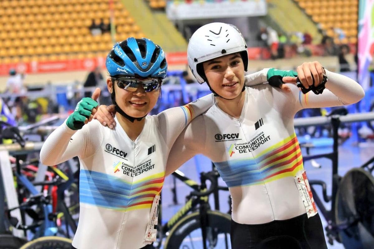 Candela Cazorla y Noa Jiménez.