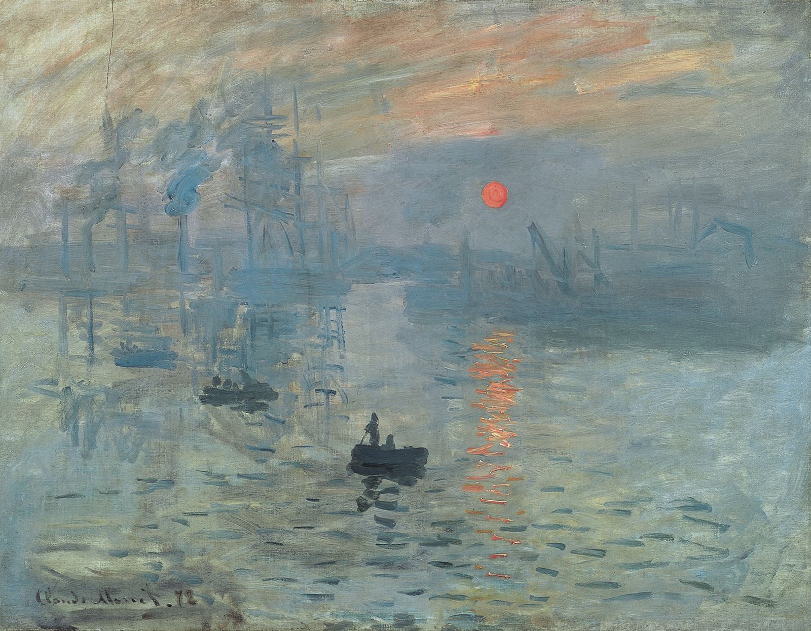 'Impresión, sol naciente', de Claude Monet