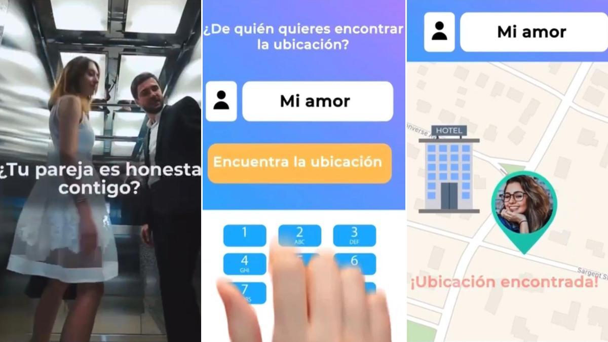 Vídeo promocional de una aplicación que anima a espiar al cónyuge