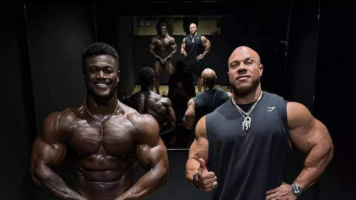 Phil Heath 'apadrina' a Denis Rose antes del Empro Classic