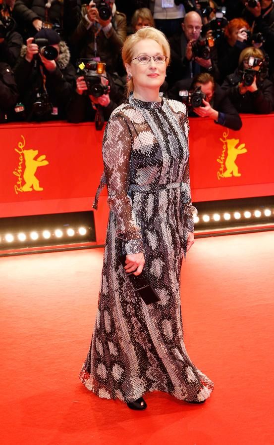 Meryl Streep en la alfombra roja de la Berlinale 2016